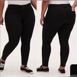 NWT Torrid Jegging Super Soft Black 14T Tall
